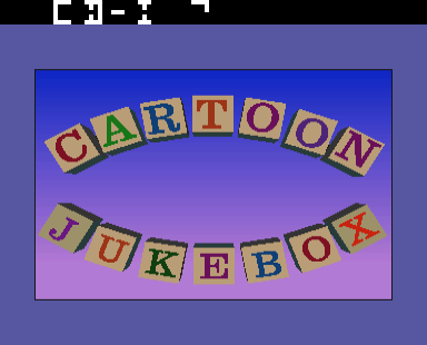 Cartoon Jukebox Title Screen